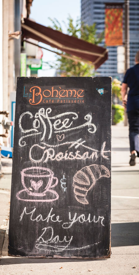Uovo Davisville Neighbourhood Hot Spot La Bohème Café