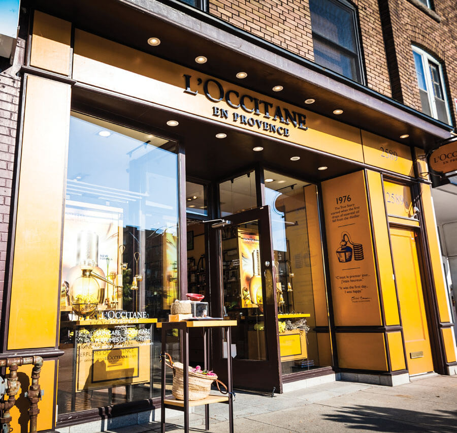 Uovo Davisville Neighbourhood Hot Spot L'Occitane